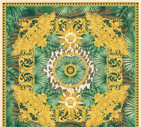 versace jungle wallpaper|Versace 5 Jungle Panel Wallpaper 387034 .